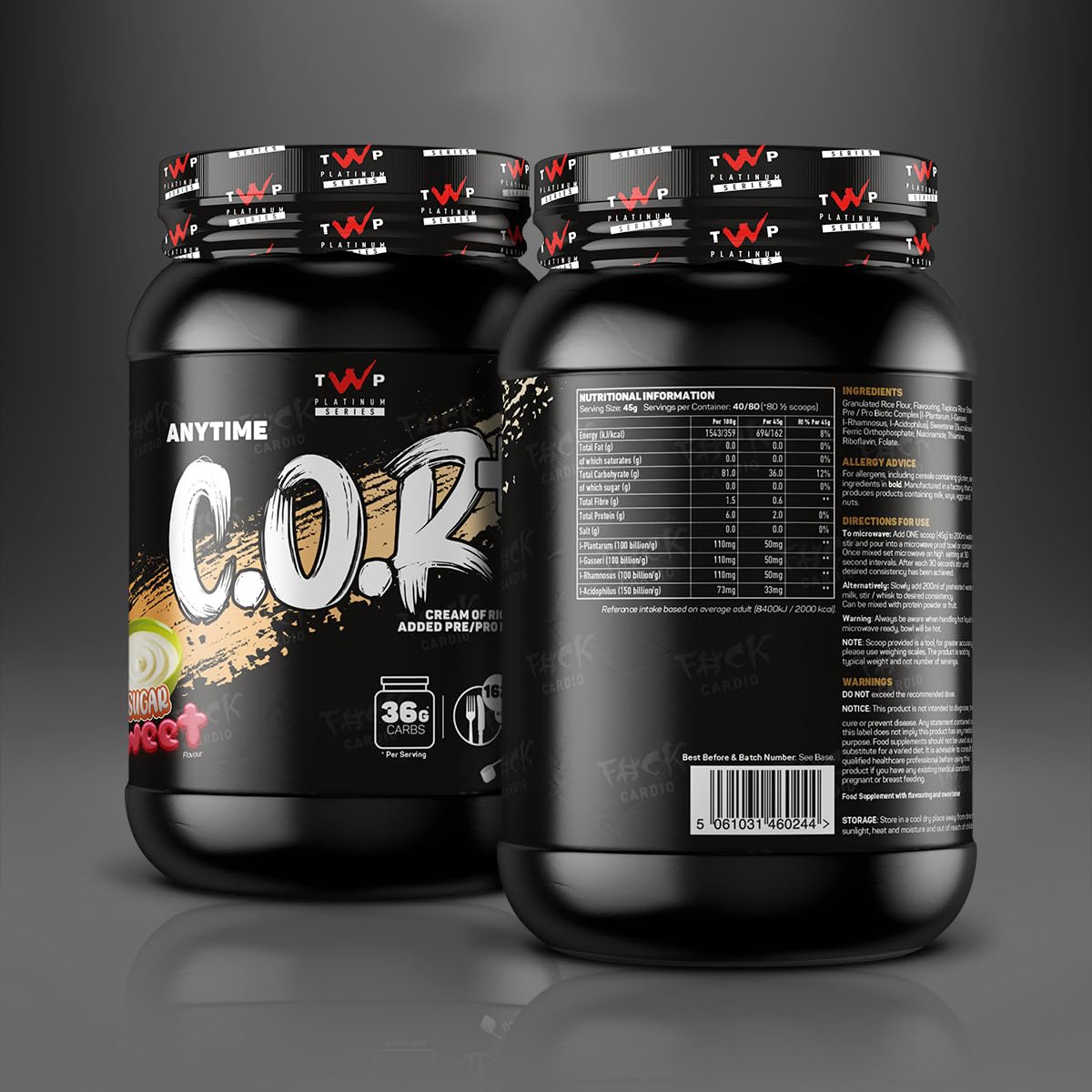 TWP COR + 1.8kg Sugar Sweet - Carbohydrate Control Supplements