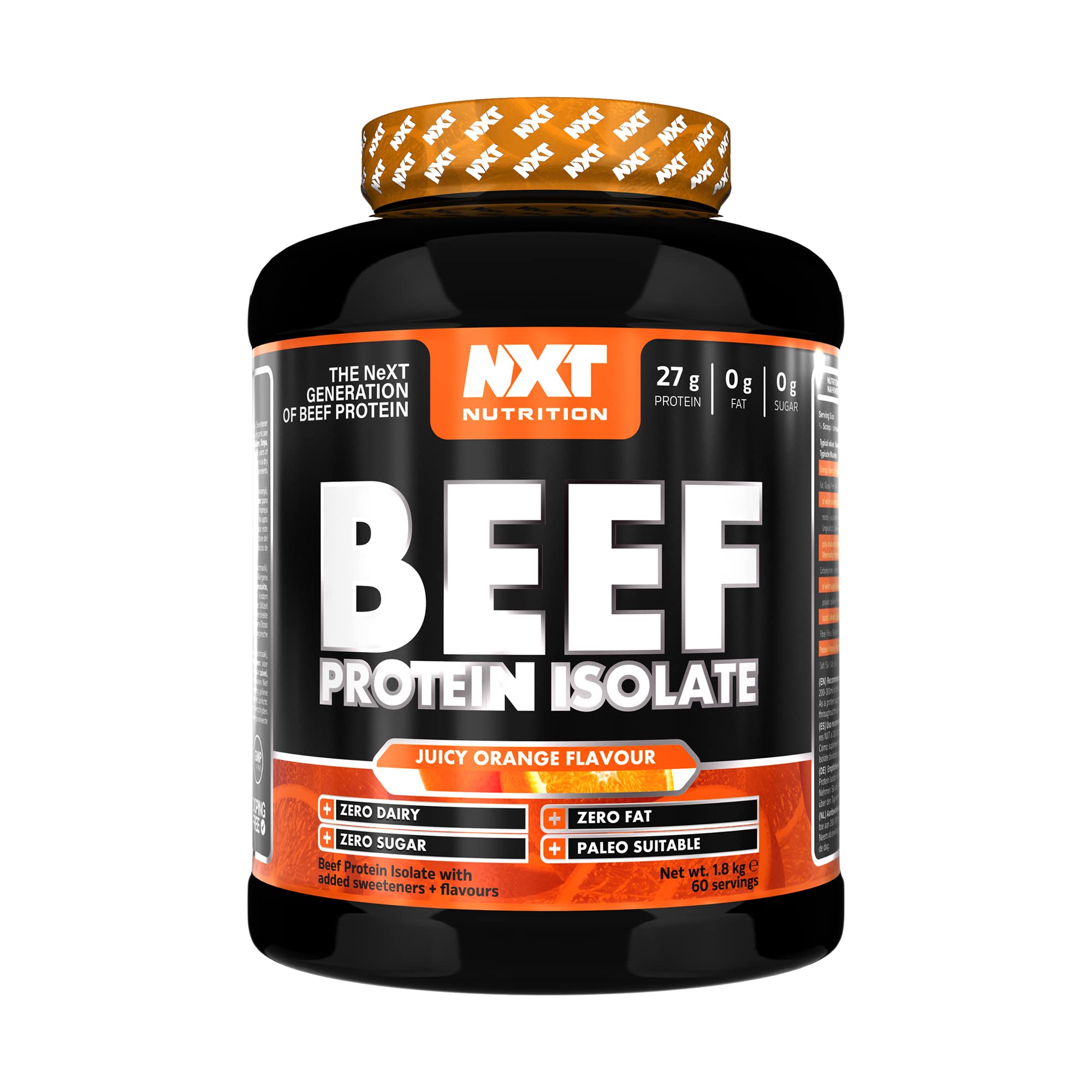 NXT Nutrition Beef Protein Isolate 1.8kg