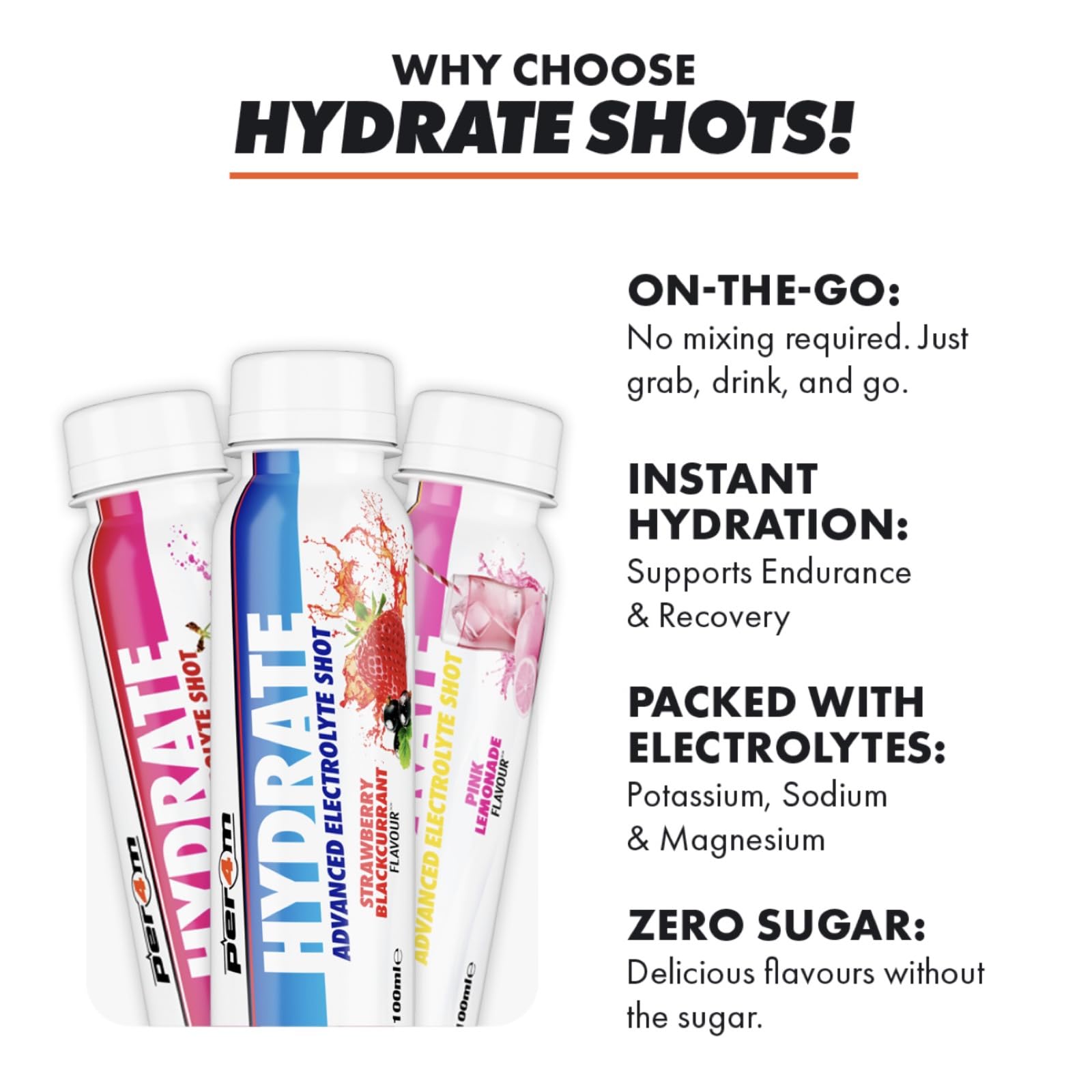 Per4m Hydrate Advanced Electrolyte Shot - Pre-Workout
