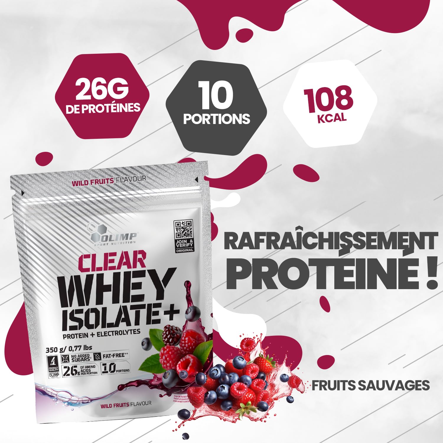 Olimp Sport Nutrition Clear Whey Isolate + - Whey Proteins