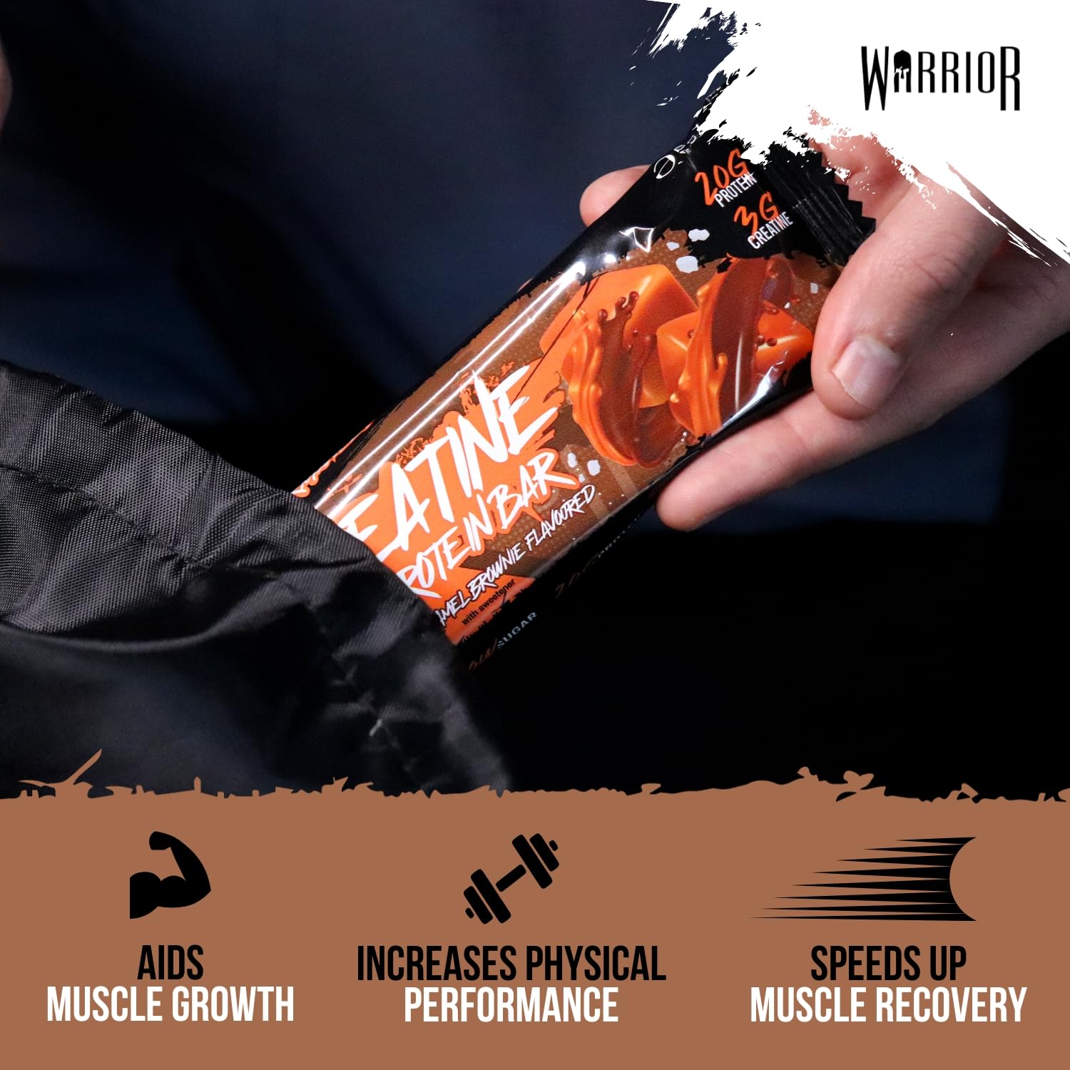 Warrior Creatine Bars - Protein Bars