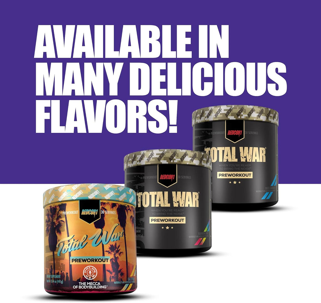 RedCon1 Total War 30 Servings - Pre-Workout Powder