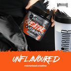 Warrior Creatine Plus Vitamins container for workout recovery at Guinness Road
