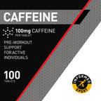 MaxiNutrition Caffeine - 100 Tabs - Caffeine Tablets