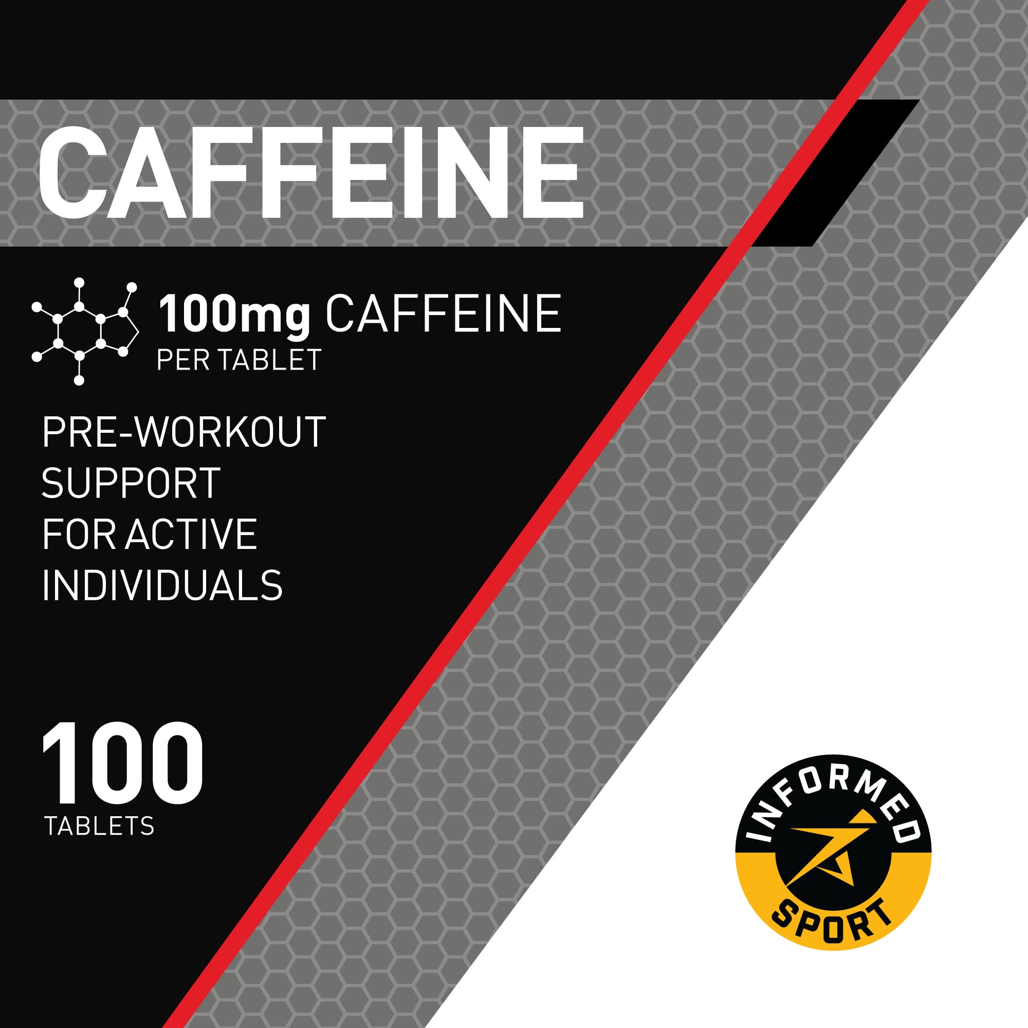 MaxiNutrition Caffeine - 100 Tabs - Caffeine Tablets