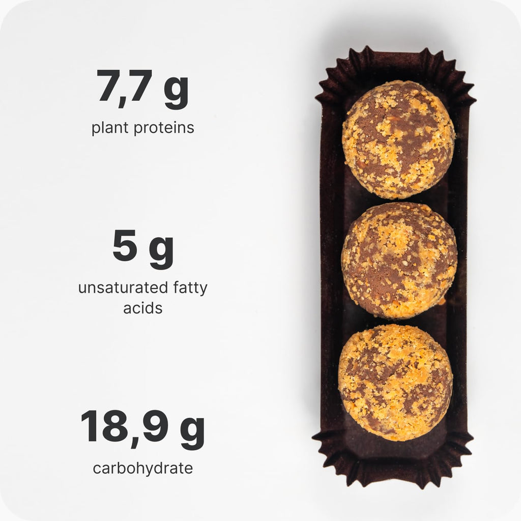 Vilgain Organic Plant Protein Energy Balls 15 x 45g