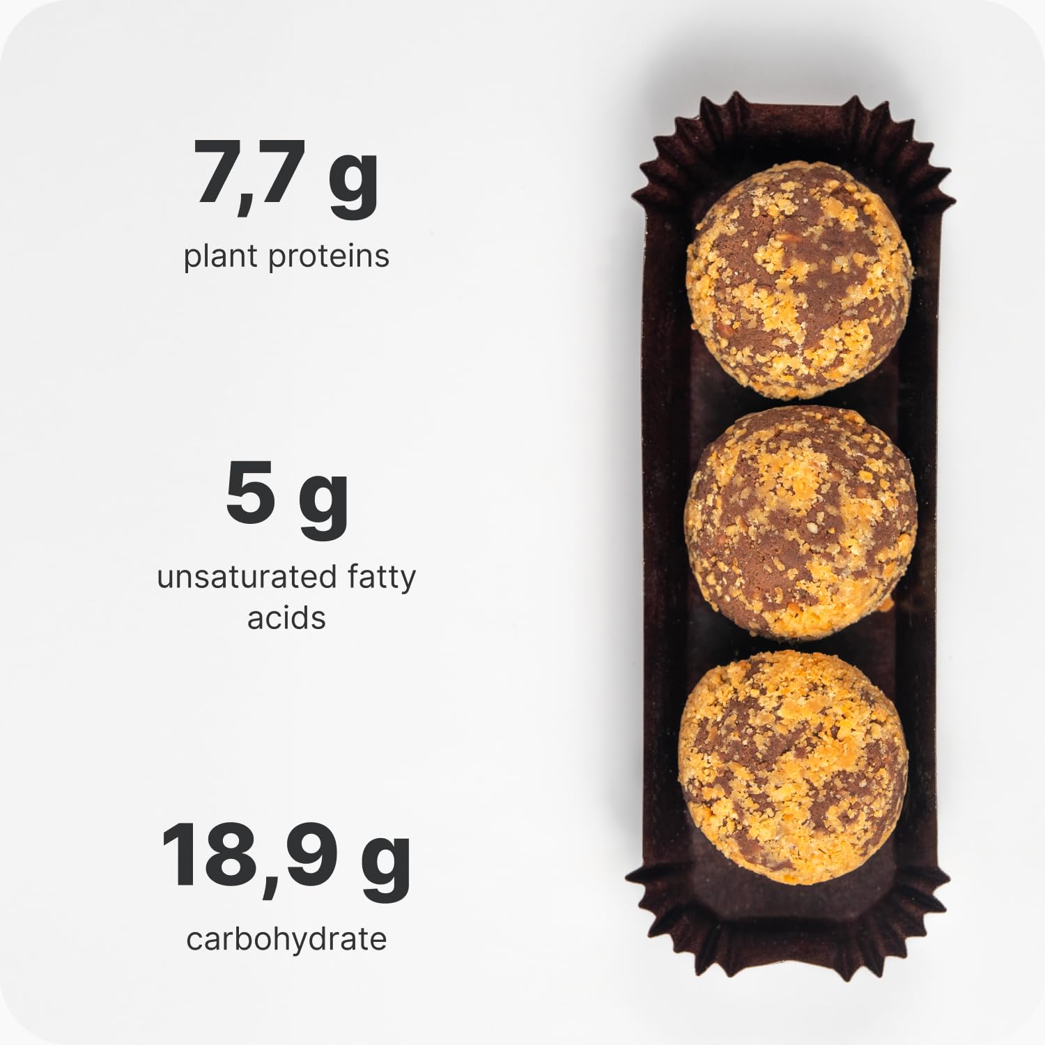 Vilgain Organic Plant Protein Energy Balls 15 x 45g