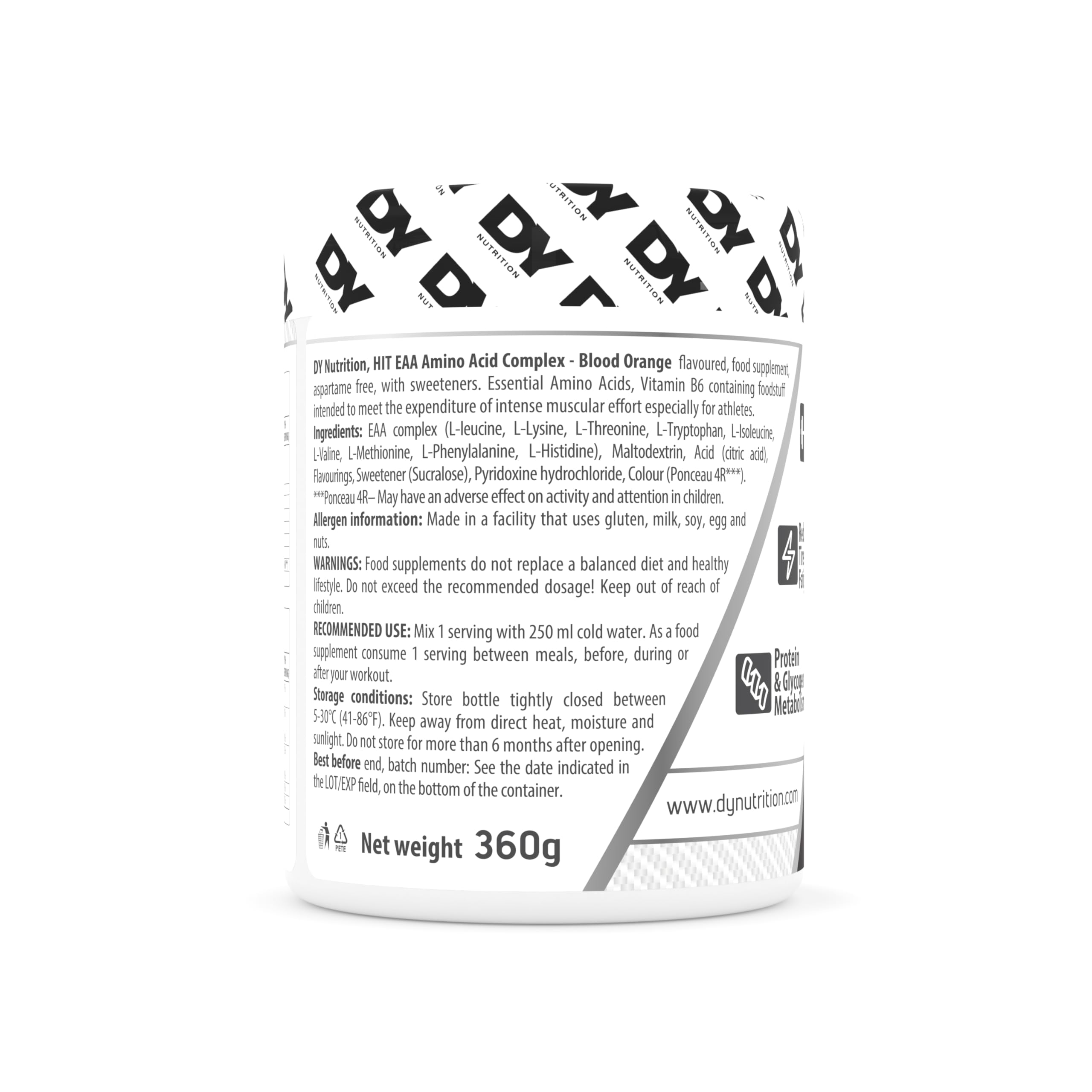 DY Nutrition Hit EAA Amino Acid Complex