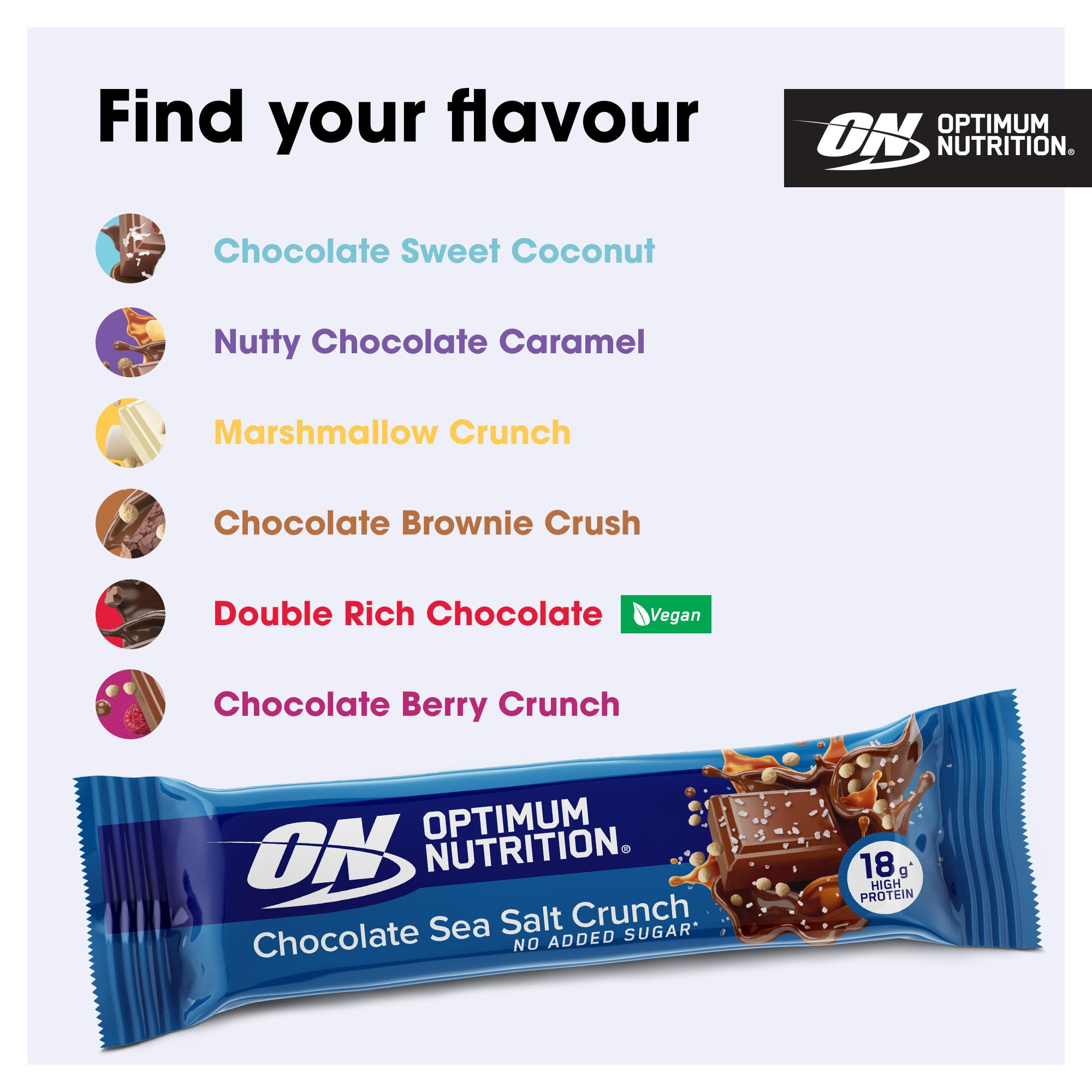 Optimum Nutrition Crunch Bar - Protein Bars