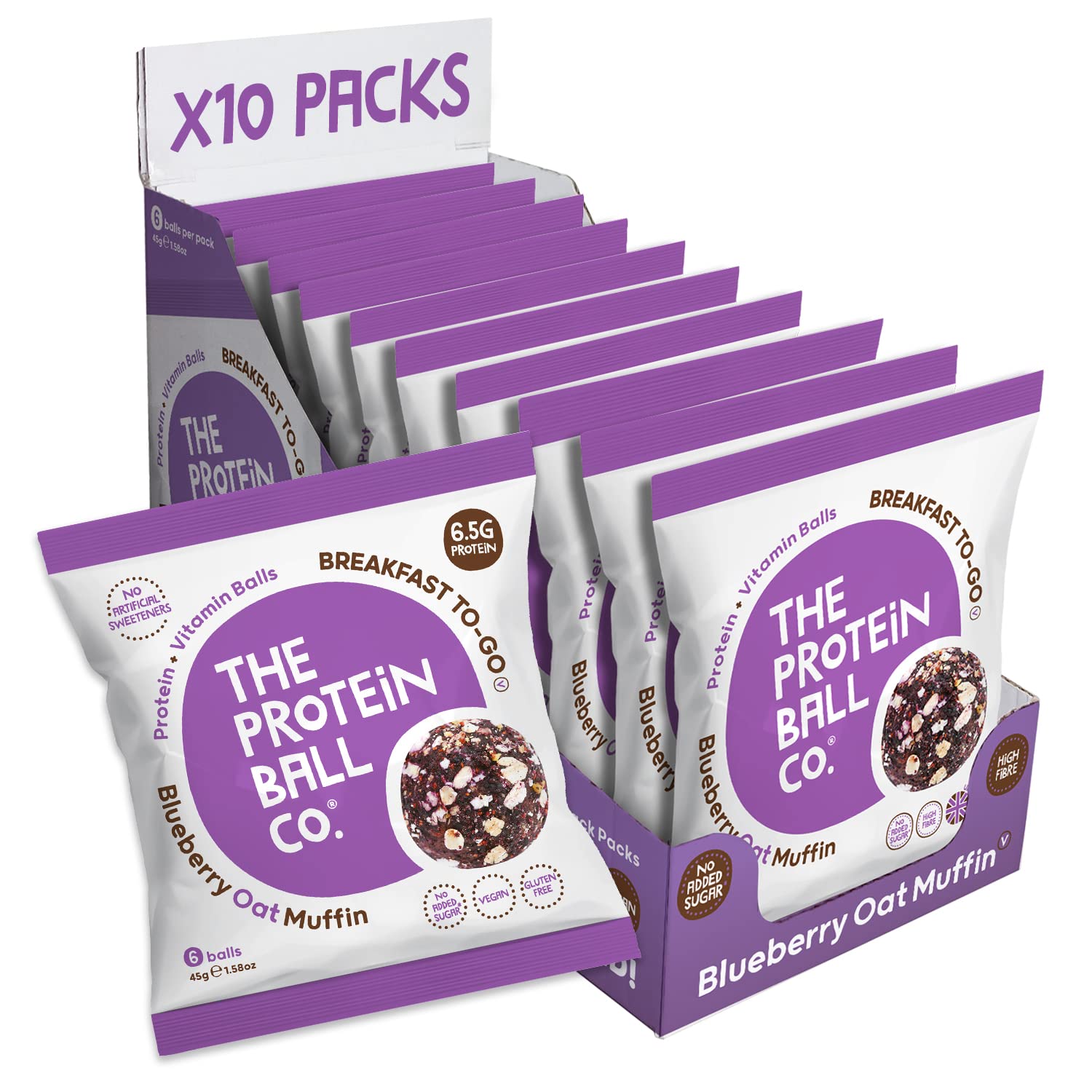 The Protein Ball Co Protein + Vitamin Balls (Breakfast To-Go) - Protein Balls