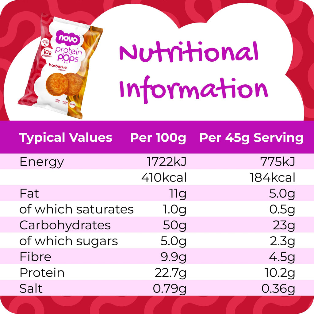 Novo Nutrition Novo Protein Pops - Protein Crisps