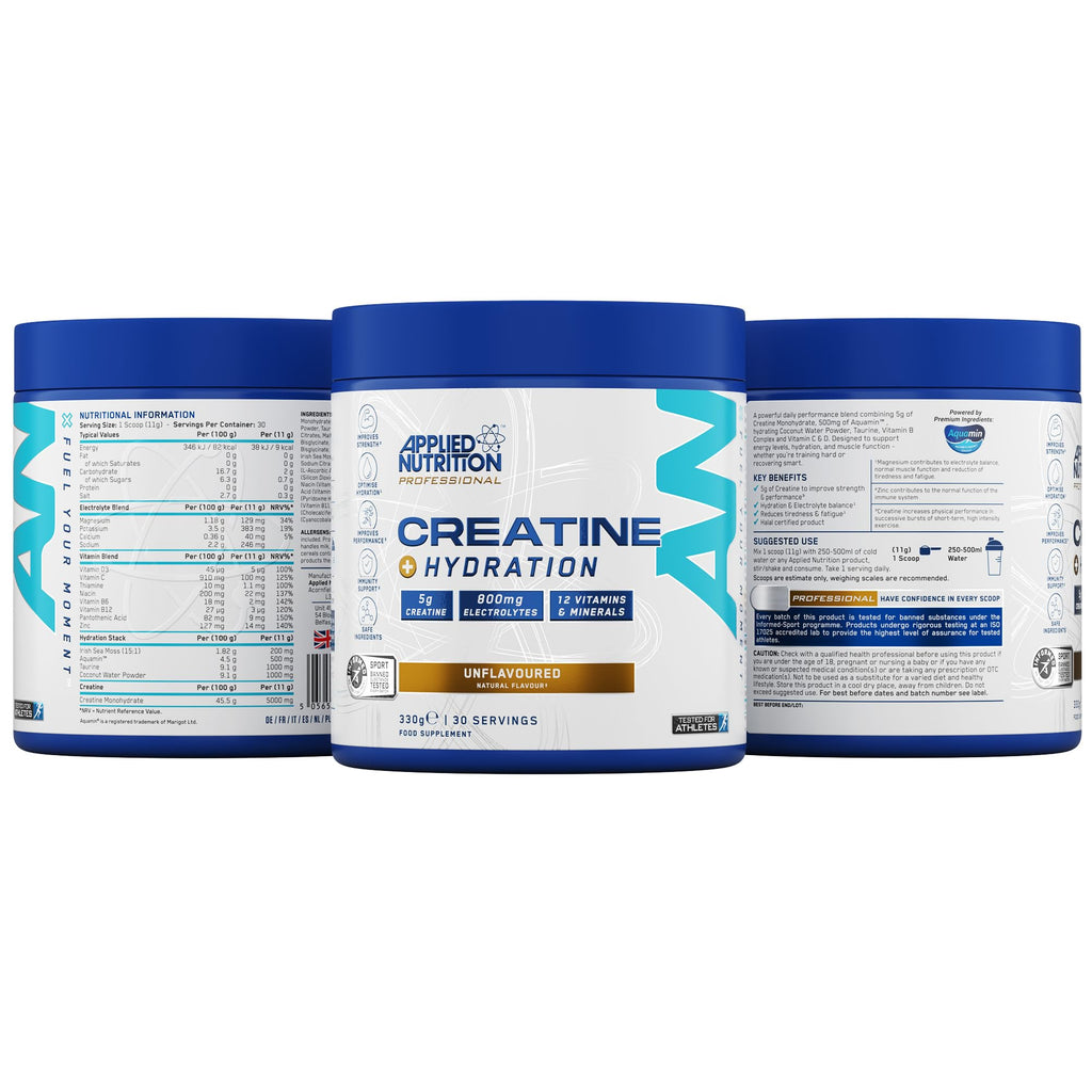 Applied Nutrition Creatine + Hydration - Recovery REC001