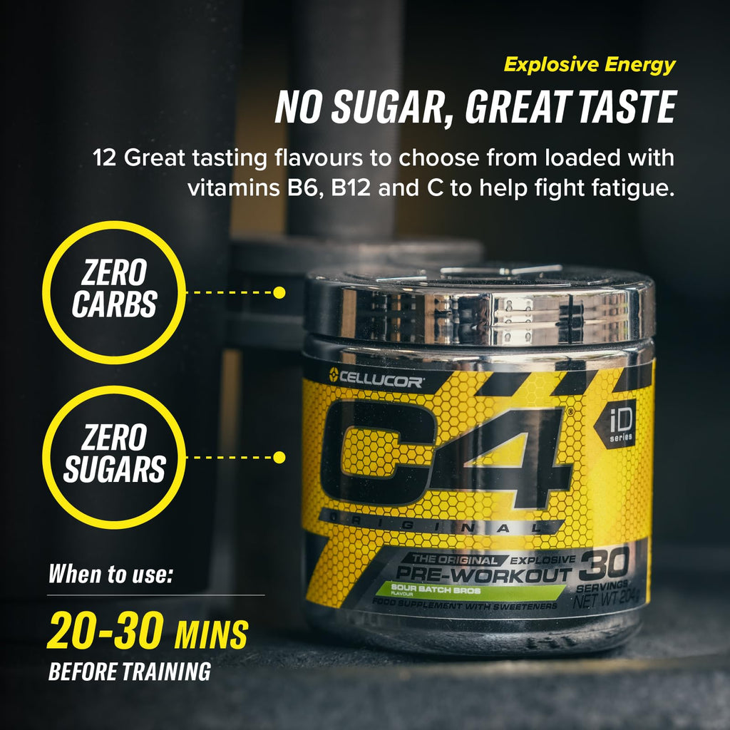 Cellucor C4 Original Pre-Workout - Pre-Workout Powder