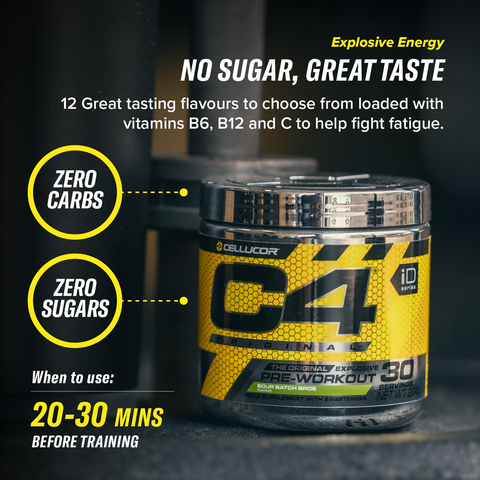 Cellucor C4 Original Pre-Workout - Pre-Workout Powder