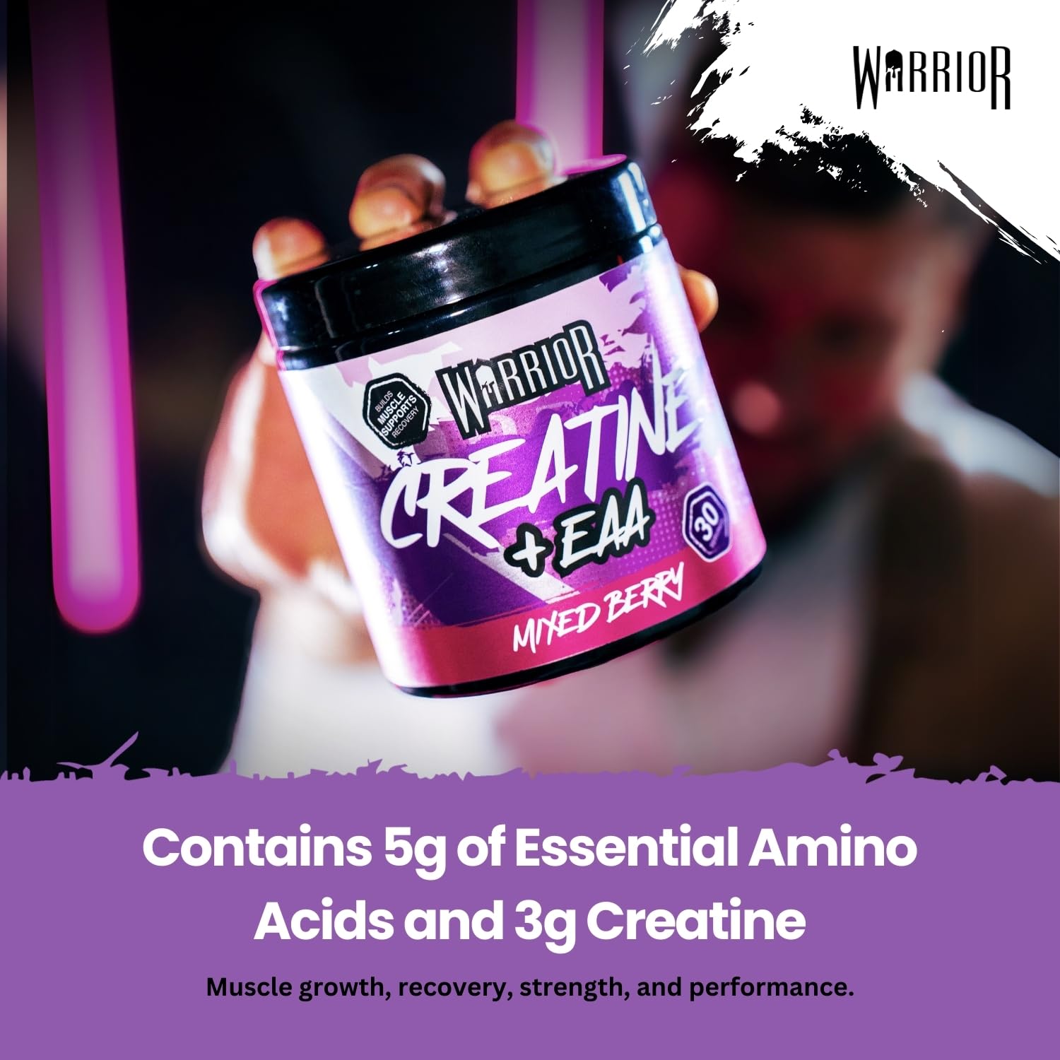 Warrior Creatine Plus EAA - Creatine Powder