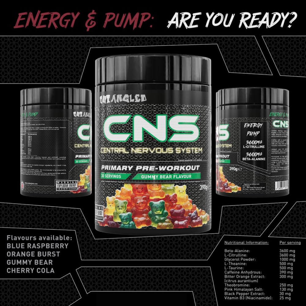 Outangled CNS - Pre-Workout Powder