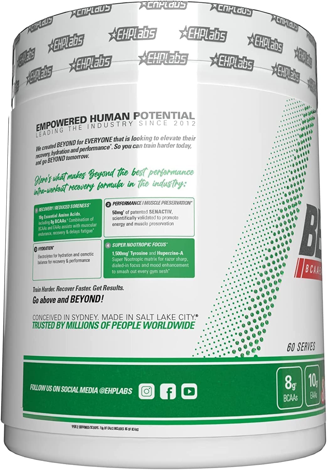 EHP Labs EHP Labs Beyond BCAA EAA - Amino Acids Powder