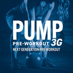 Blue-tinted image of a person doing kettlebell deadlift with Applied Nutrition Pump 3G overlay