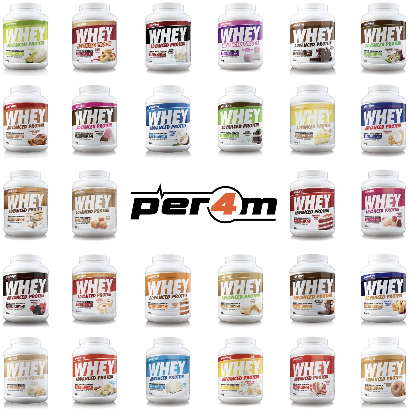 Per4m Advanced Whey Protein - Whey Protein Powder