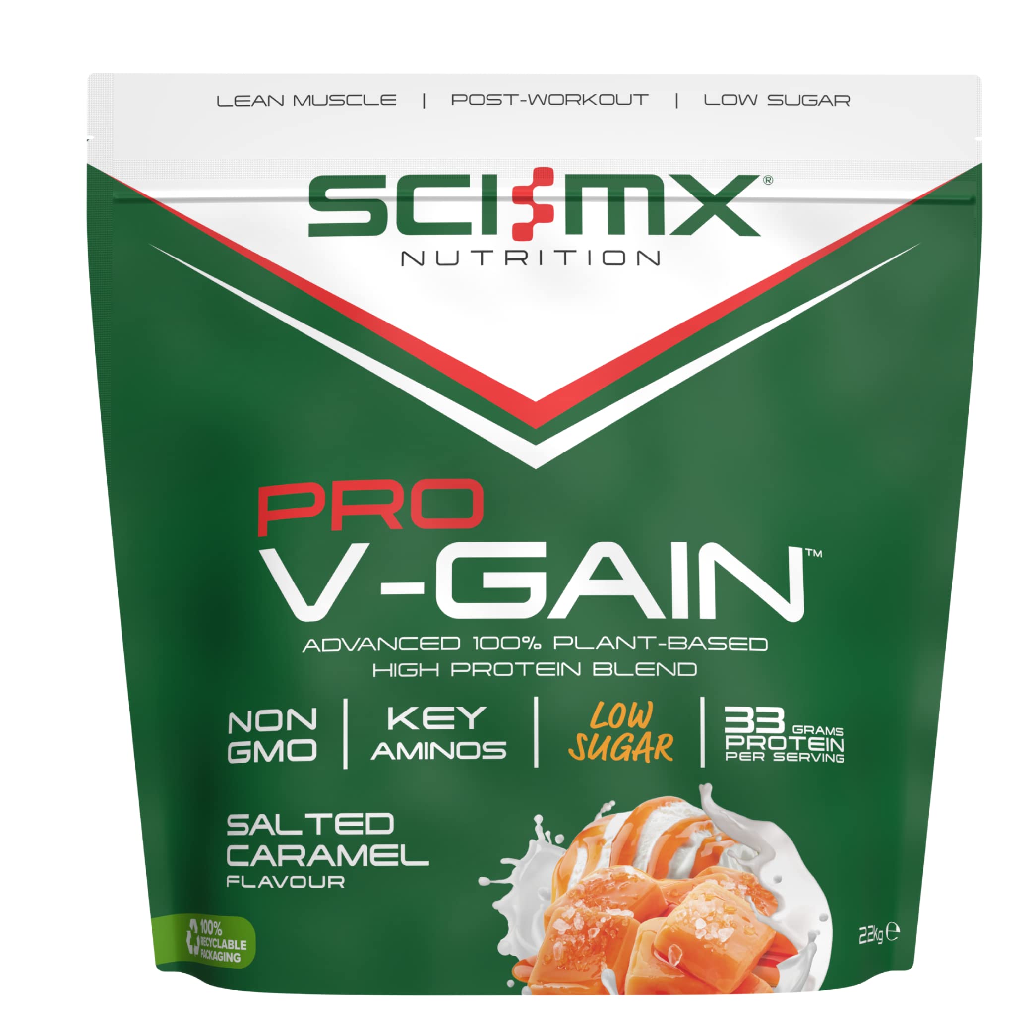 Sci-MX V-Gain - Vegan Weight Gainer Powder