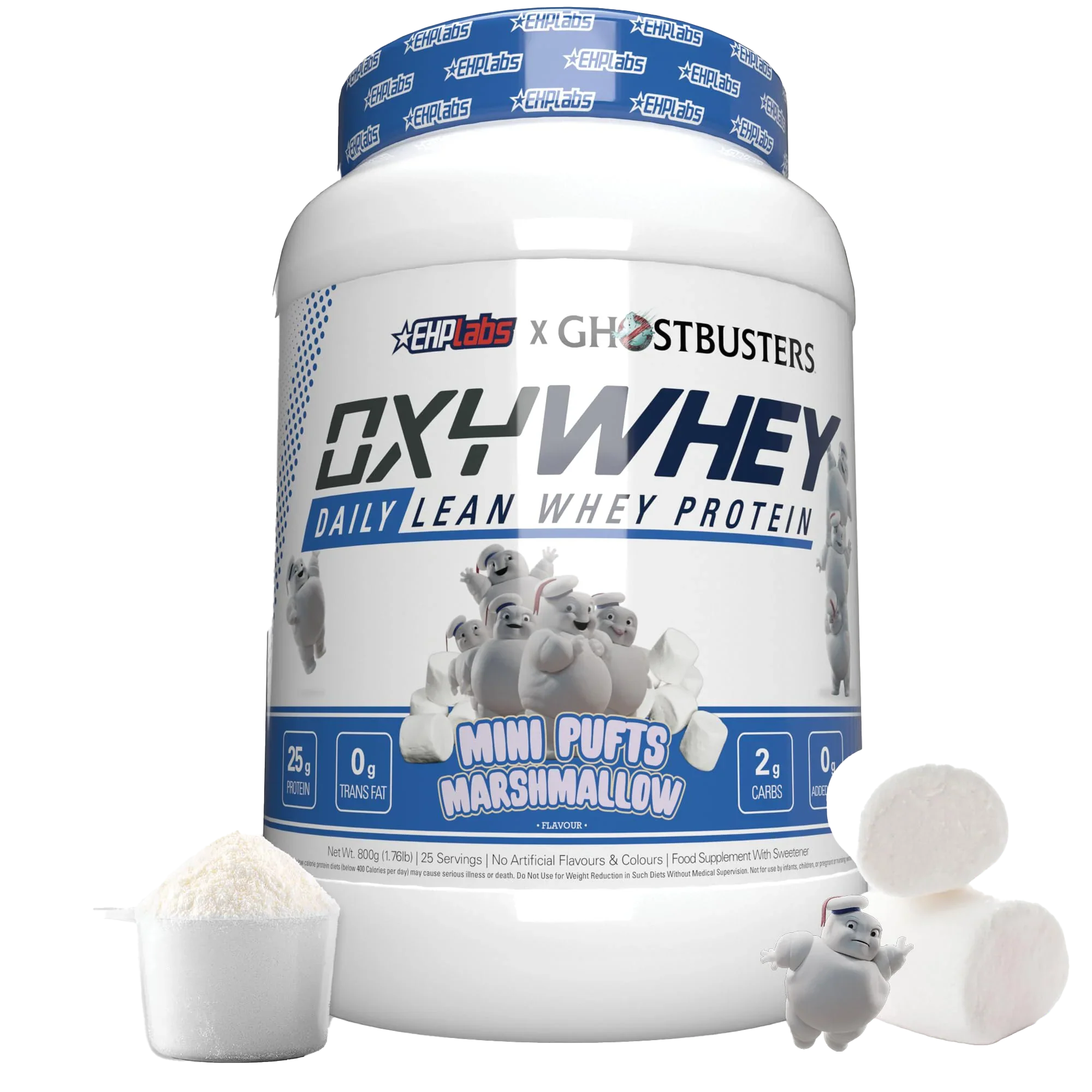EHP Labs EHP Labs OxyWhey - 910g / Mini Pufts Marshmallow (Ghostbusters) - Whey Protein Powder
