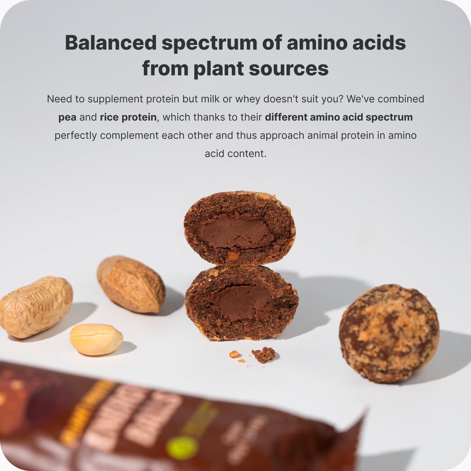 Vilgain Organic Plant Protein Energy Balls 15 x 45g