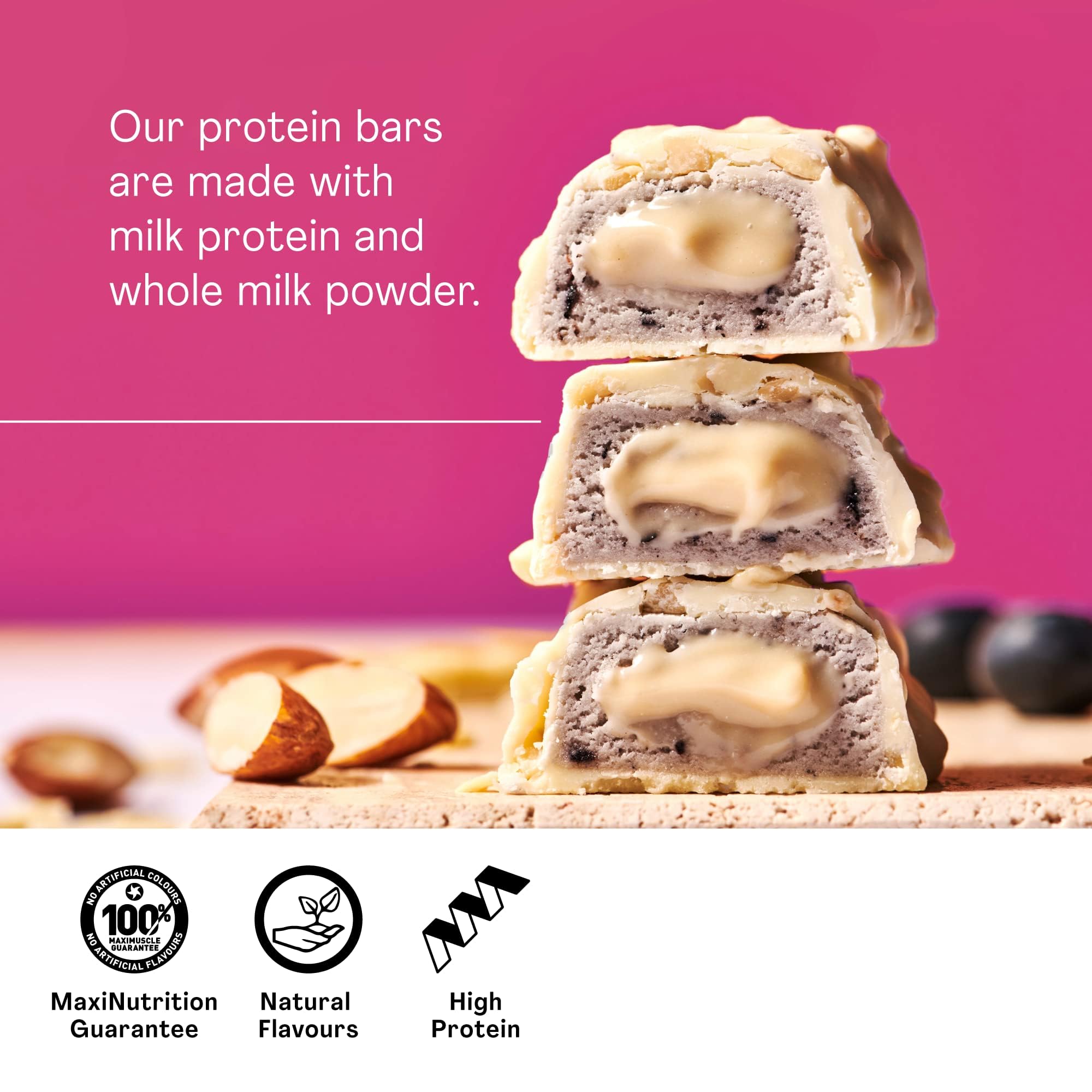 MaxiNutrition Creamy Core Protein Bar 12x45g