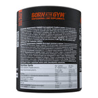 Olimp Sport Nutrition creatine monohydrate powder for muscle strength, dark container with orange and white text