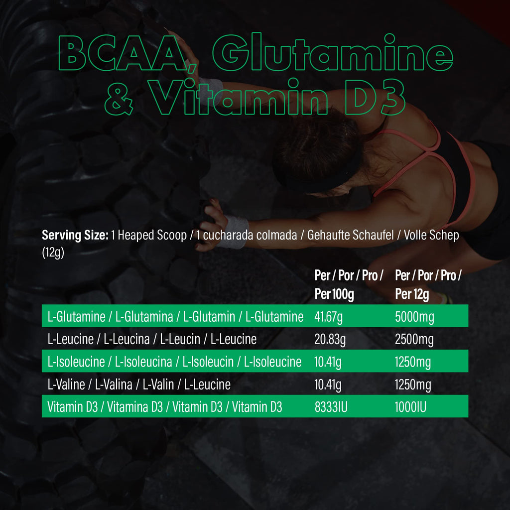 NXT Nutrition BCAA, Glutamine & VIt D 360g