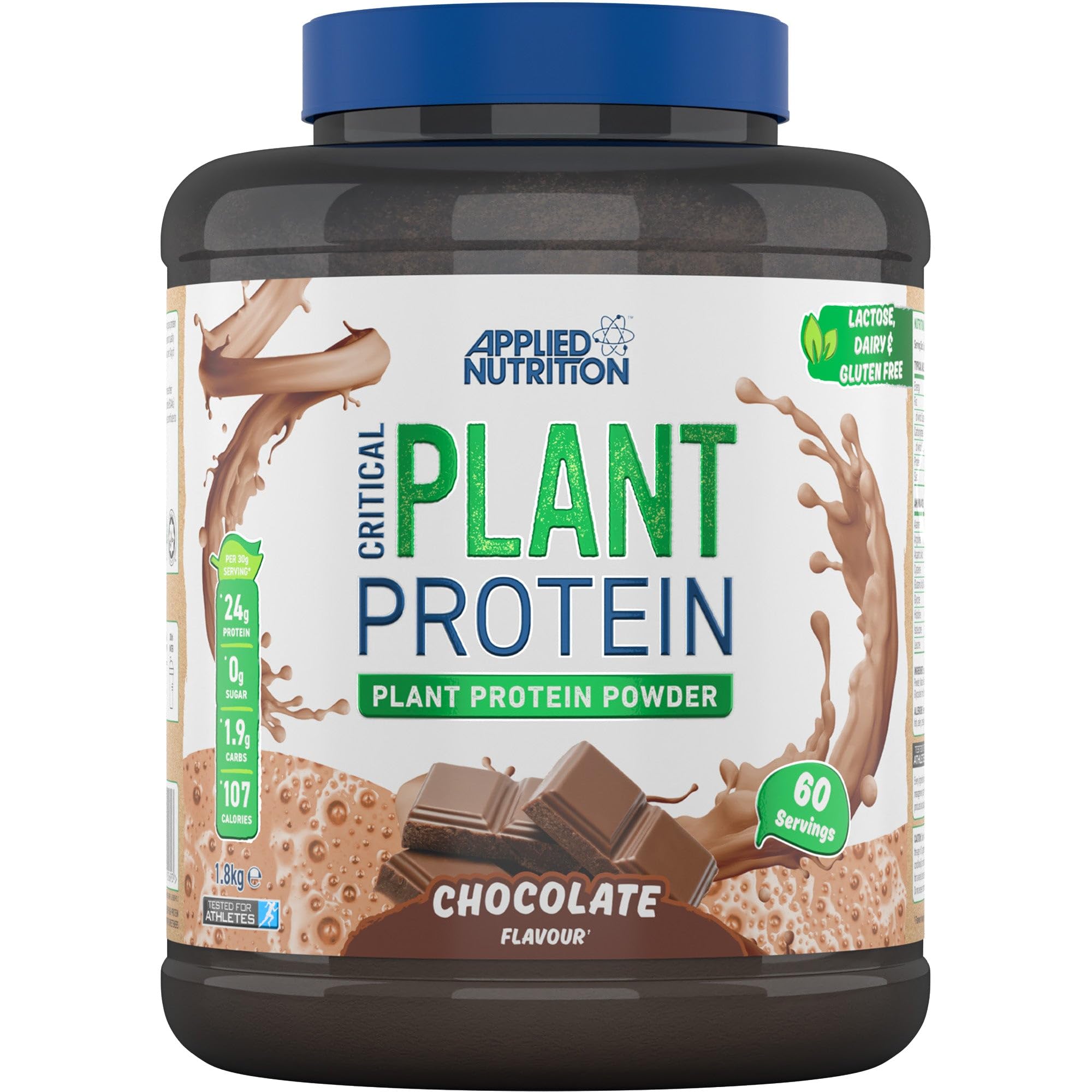 Applied Nutrition Critical Plant - 1.8kg / Chocolate - Vegan Protein Powder