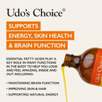 Udo’s Choice Ultimate Oil Blend Organic with essential fatty acids for energy skin brain