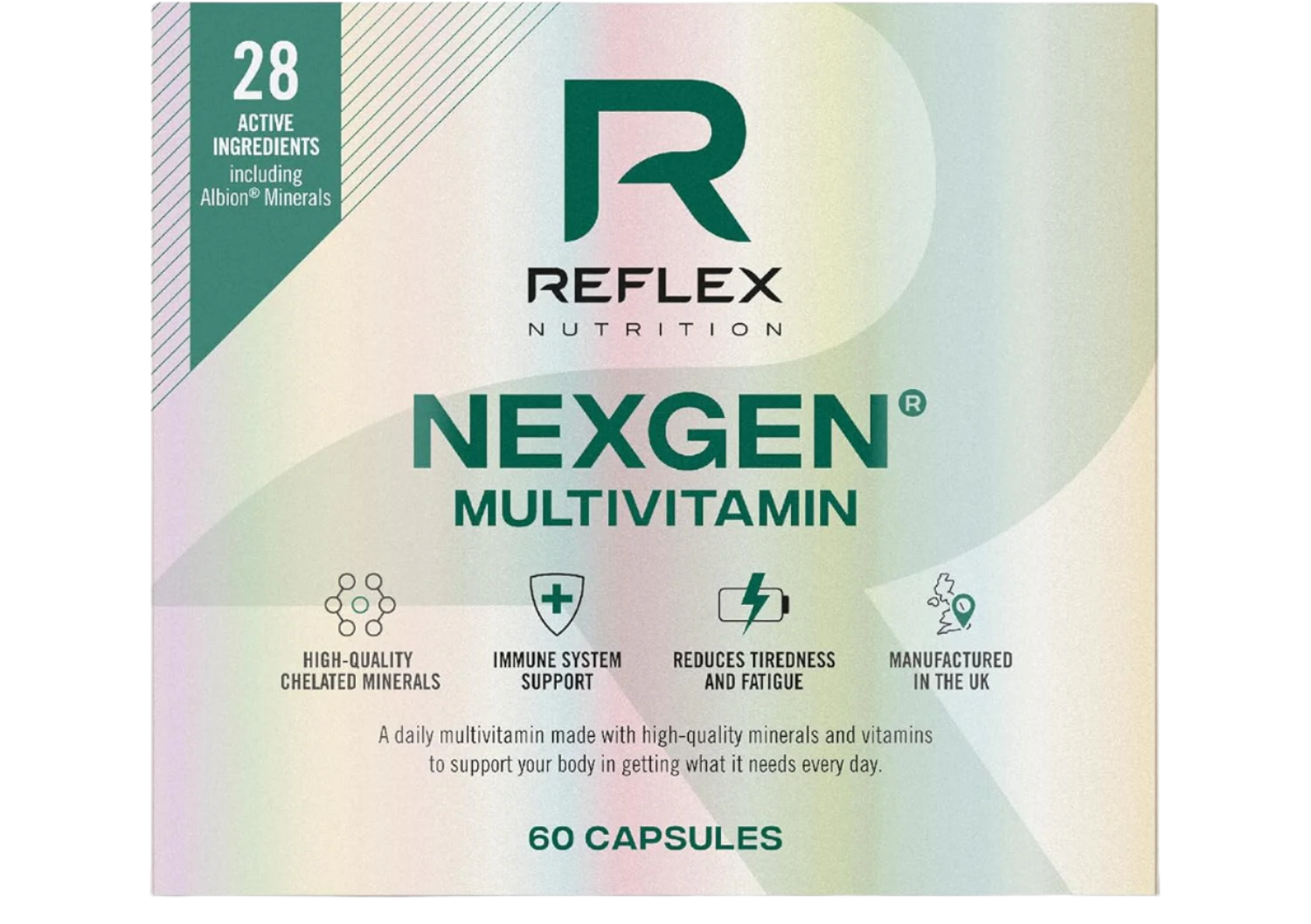 Reflex Nutrition Nexgen - 60 Caps - Multivitamins