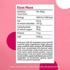 Nutritional label for Eton Mess fruit gum in Candy Kittens 10x140g Wanderlust pack