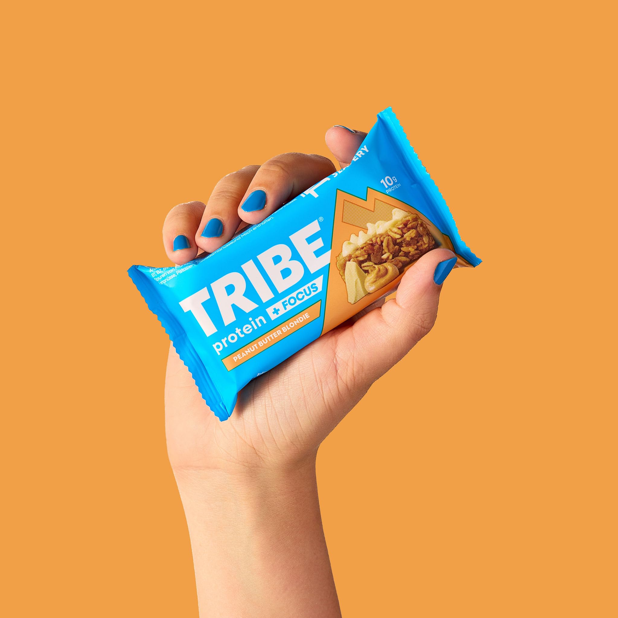 Tribe Protein + Focus Flapjack - Protein Flapjacks
