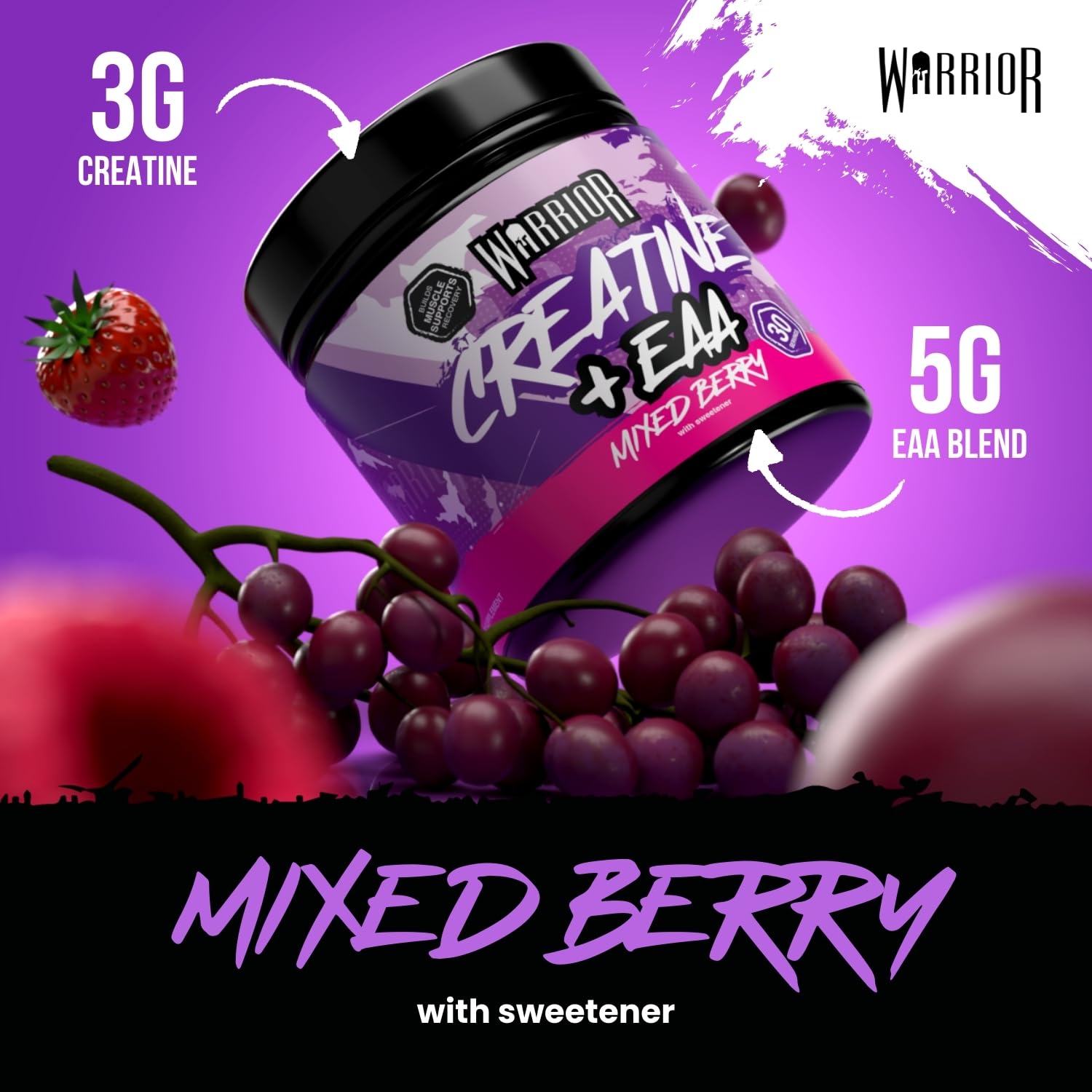Warrior Creatine Plus EAA - Creatine Powder