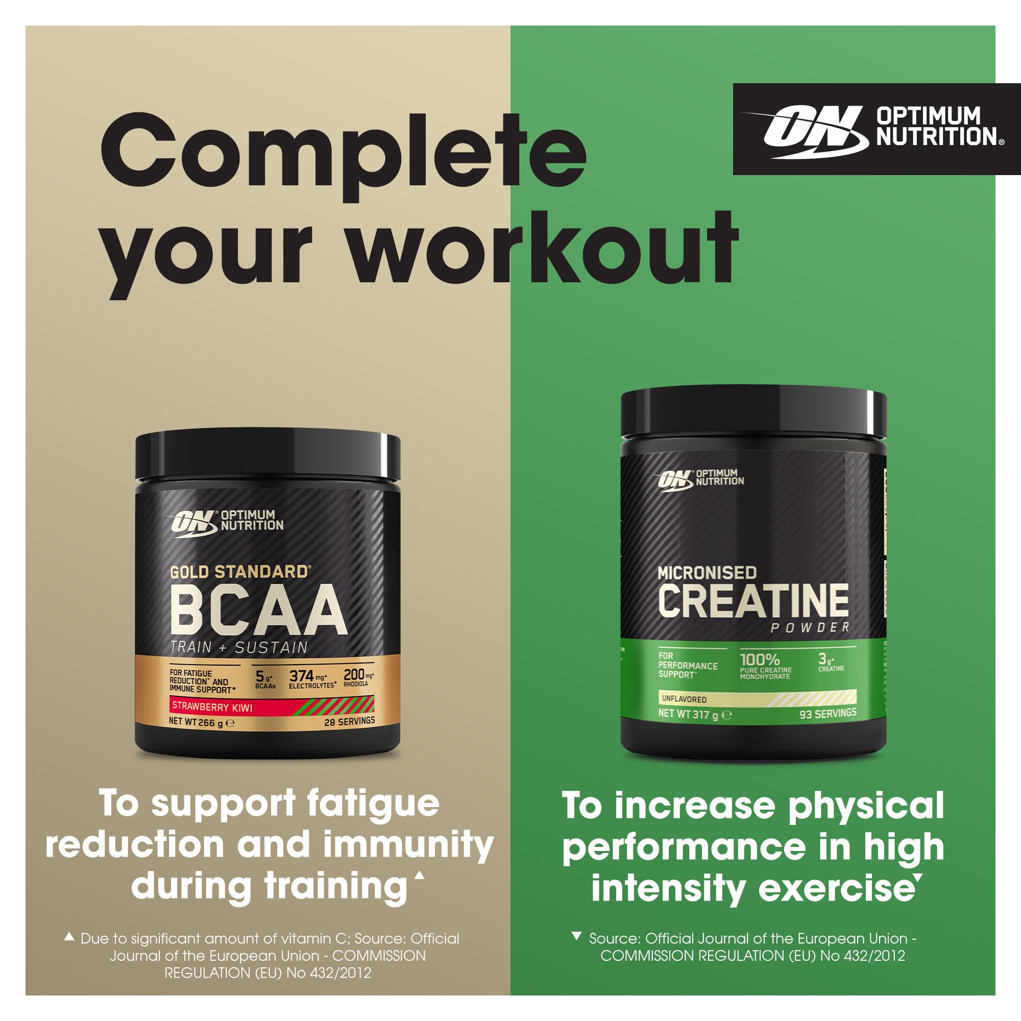 Two containers of Optimum Nutrition Gold Standard Whey Protein for fitness goals