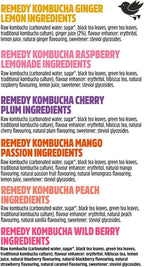 Remedy Kombucha 12x250ml - MyGymSupplements