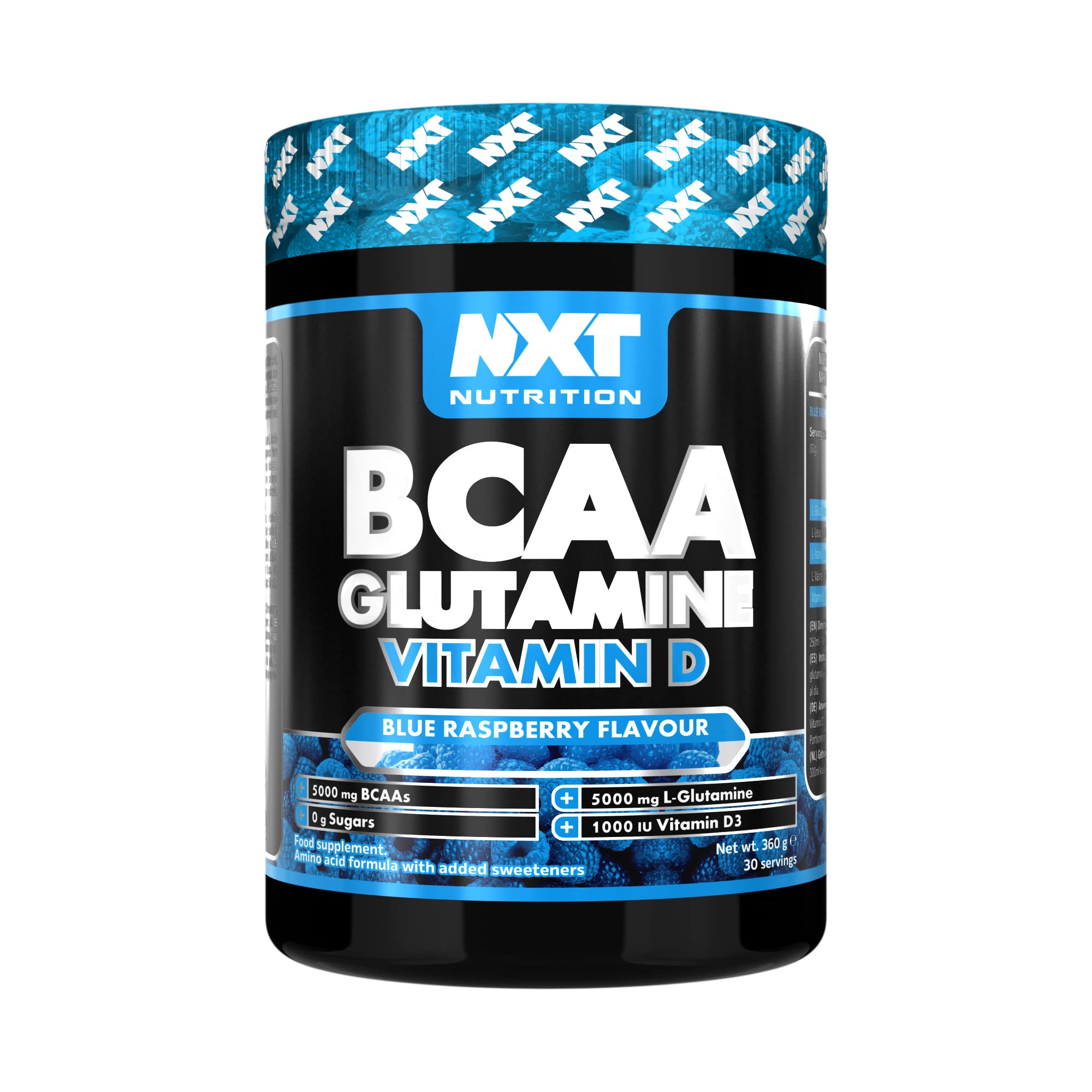 NXT Nutrition BCAA, Glutamine & VIt D 360g