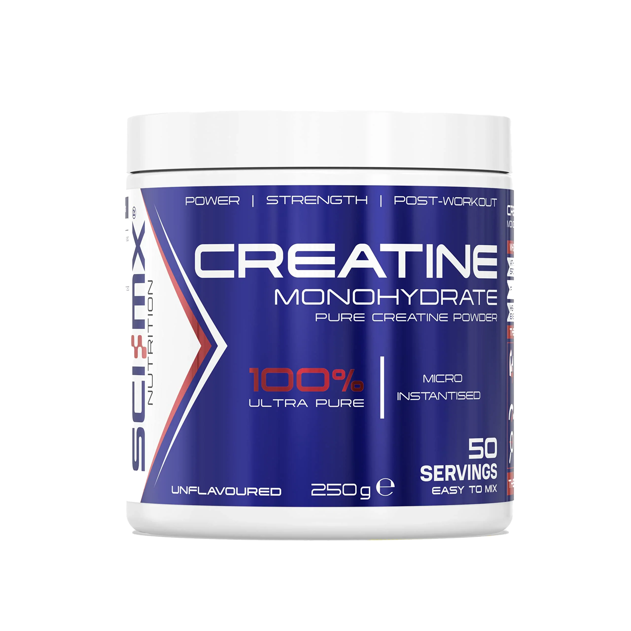 Sci-MX Creatine Monohydrate - 250g / Unflavoured - Creatine Powder