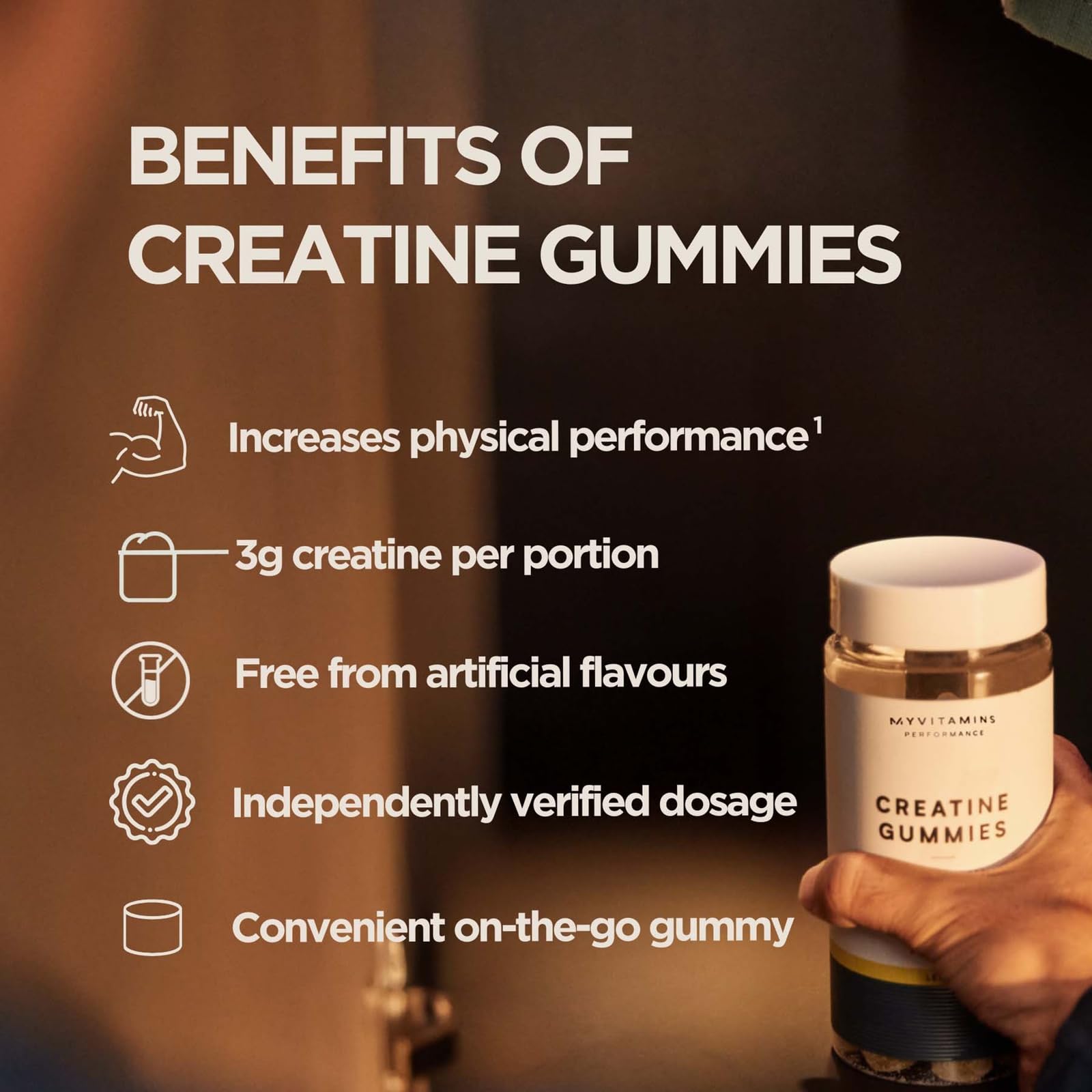 MyProtein Creatine Gummies 90 Softgels