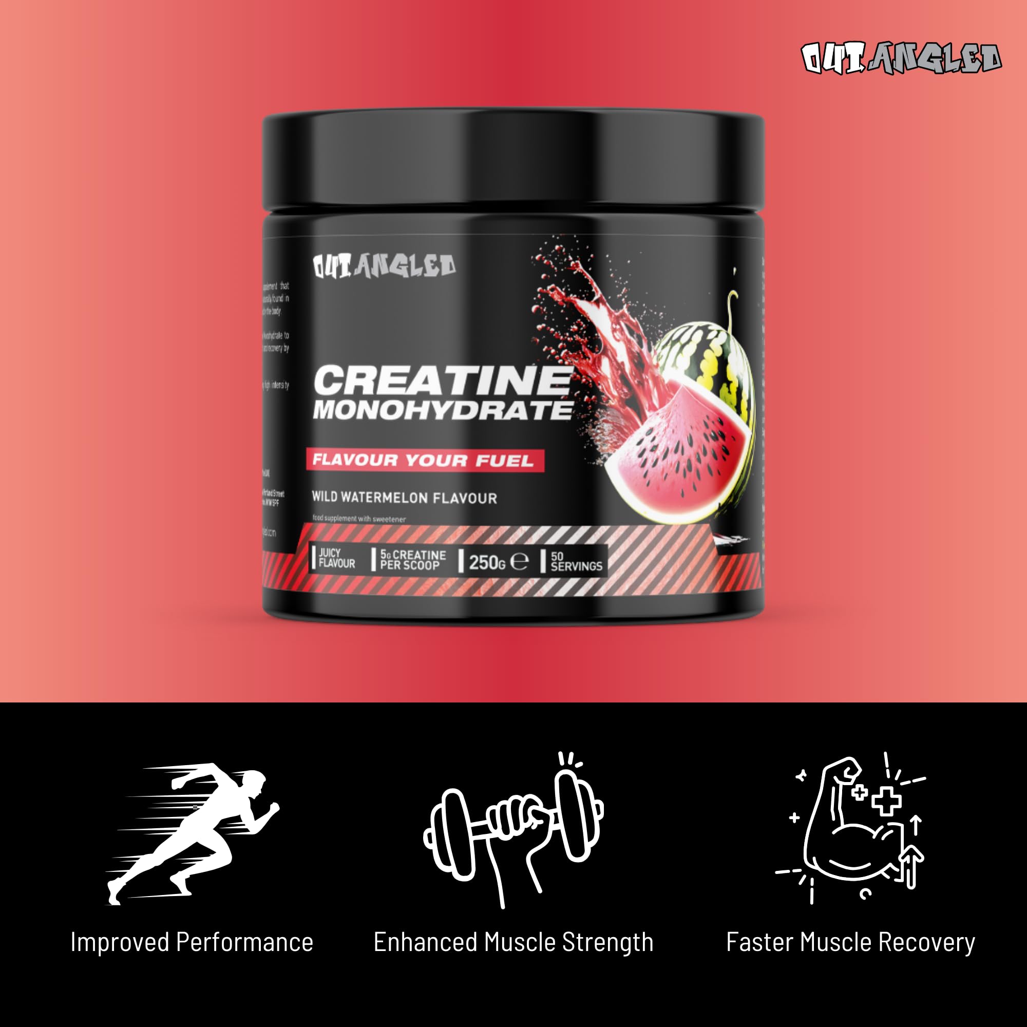 Outangled Creatine Monohydrate - Creatine Powder