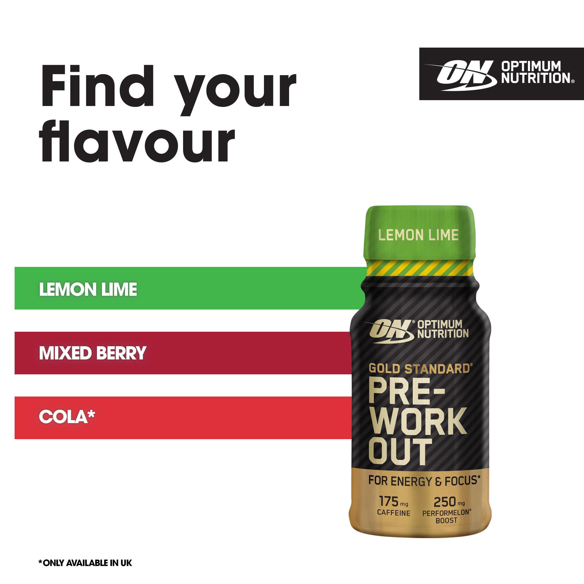 Optimum Nutrition Gold Standard Pre-Workout Shot - Pre-Workout