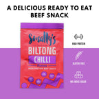 Smally’s Biltong - 10x28g / Chilli - Biltong Beef Snack