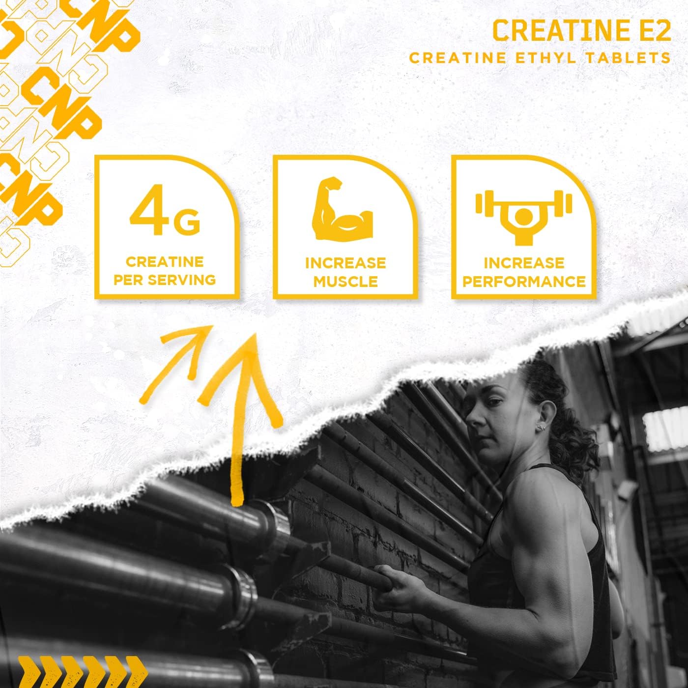 CNP Creatine E2 - 240 Caps - Creatine