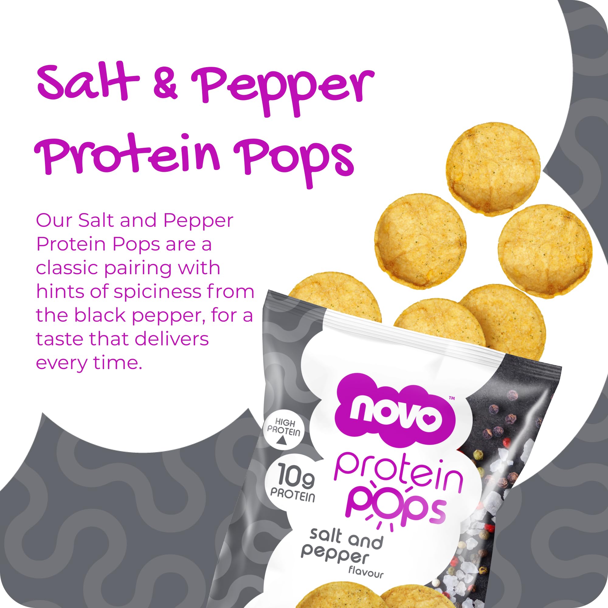 Novo Nutrition Novo Protein Pops - Protein Crisps