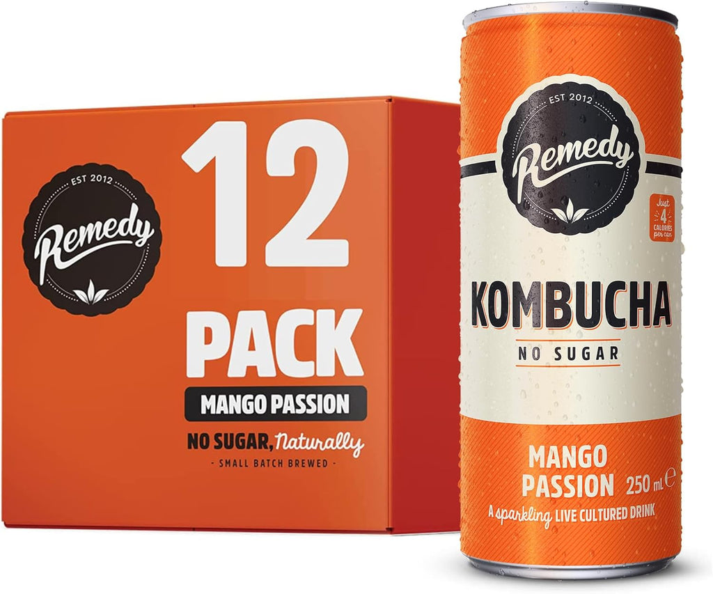 Remedy Kombucha 12x250ml - MyGymSupplements