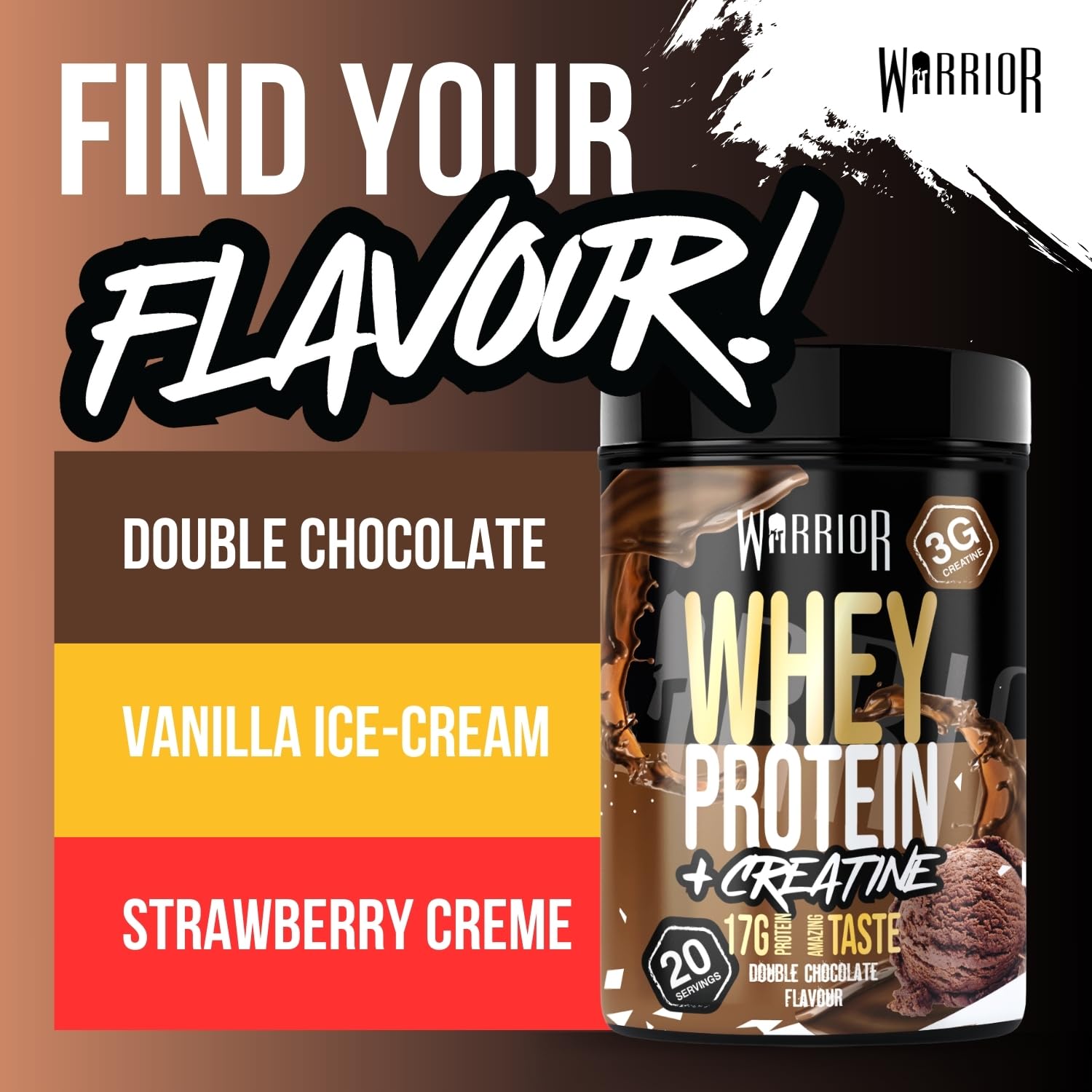 Warrior Creatine Plus Whey - Creatine Powder