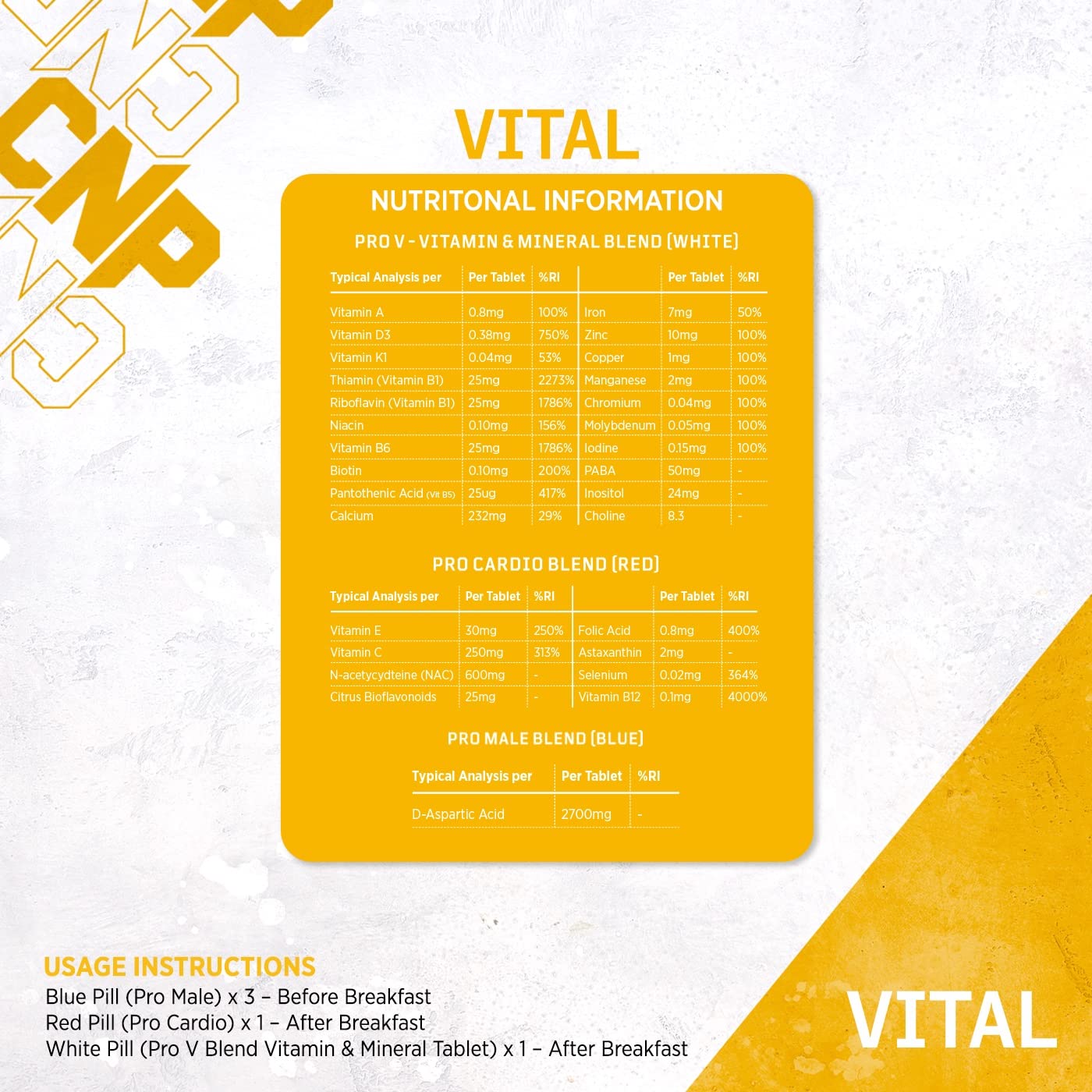 CNP Vital - 30 Servings - Vitamin C