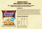 Snickers Protein Cookie - 12x60g / White Chocolate - Protein Cookies
