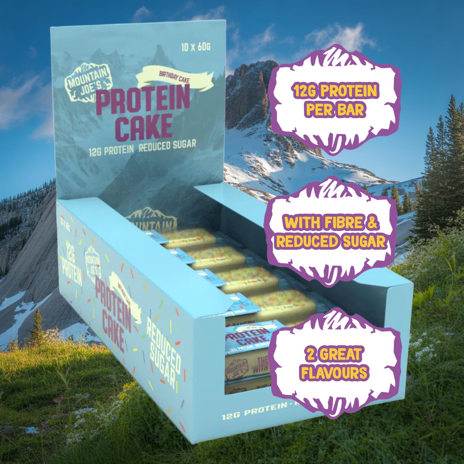 Mountain Joe's Protein Cake